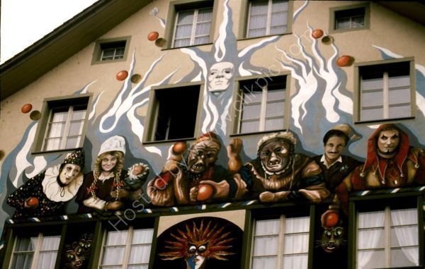 Painted Building, Lucerne